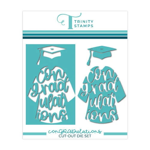 Trinity Stamps - Dies - Congradulations 1 Trinity Stamps - Dies - Congradulations