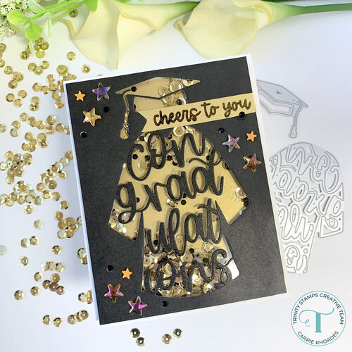 Trinity Stamps - Dies - Congradulations 2 Trinity Stamps - Dies - Congradulations