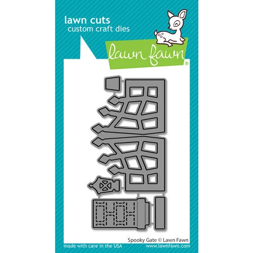 Lawn Fawn - Halloween - Lawn Cuts - Dies - Spooky Gate 1 Lawn Fawn - Halloween - Lawn Cuts - Dies - Spooky Gate
