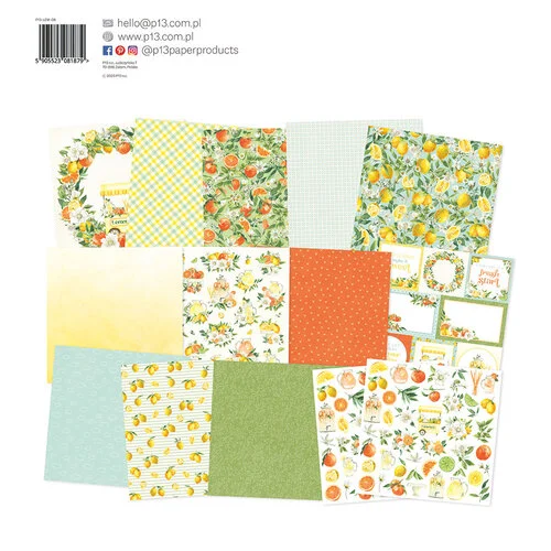 P13 - Fresh Lemonade Collection - 12 x 12 Paper Pad 2 P13 - Fresh Lemonade Collection - 12 x 12 Paper Pad