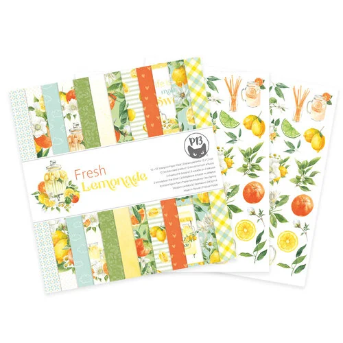 P13 - Fresh Lemonade Collection - 12 x 12 Paper Pad 3 P13 - Fresh Lemonade Collection - 12 x 12 Paper Pad