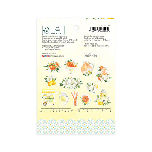 P13 - Fresh Lemonade Collection - Ephemera 2 P13 - Fresh Lemonade Collection - Ephemera