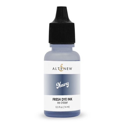 Altenew - Fresh Dye Ink Reinker - Navy 1 Altenew - Fresh Dye Ink Reinker - Navy