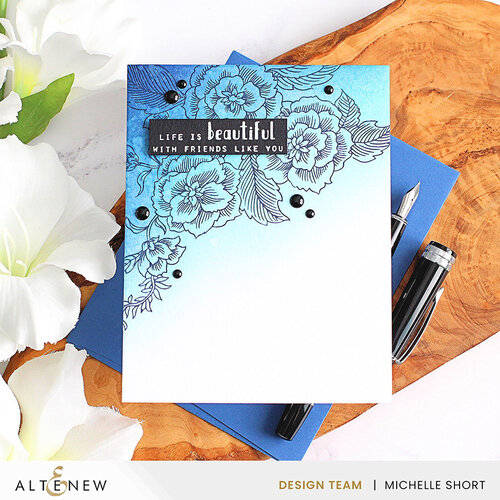 Altenew - Fresh Dye Ink Reinker - Navy 9 Altenew - Fresh Dye Ink Reinker - Navy