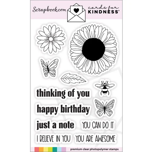Scrapbook.com - Card For Kindness - Just a Note Bundle