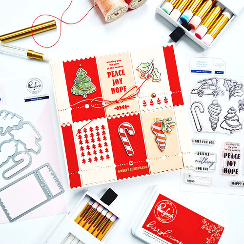 Pinkfresh Studio - Christmas - Dies - Festive Tickets 7 Pinkfresh Studio - Christmas - Dies - Festive Tickets
