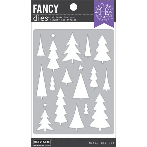 Hero Arts - Fancy Dies - Tree Pattern Cover Plate