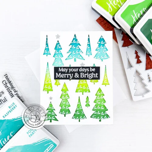 Hero Arts - Fancy Dies - Tree Pattern Cover Plate