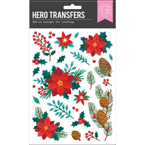 Hero Arts - Hero Transfers - Rub Ons - Winter Foliage 1 Hero Arts - Hero Transfers - Rub Ons - Winter Foliage