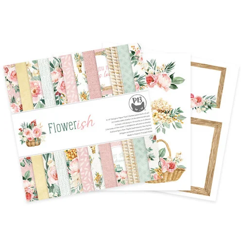 P13 - Flowerish Collection - 6 x 6 Paper Pad 2 P13 - Flowerish Collection - 6 x 6 Paper Pad