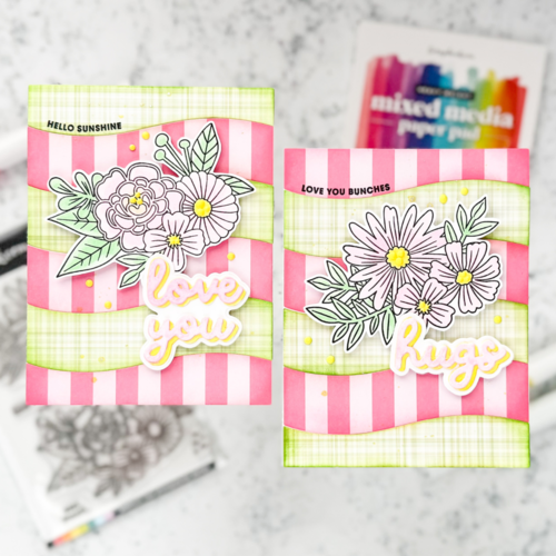 Scrapbook.com - Decorative Die Set - A2 Plate - Bold Curves