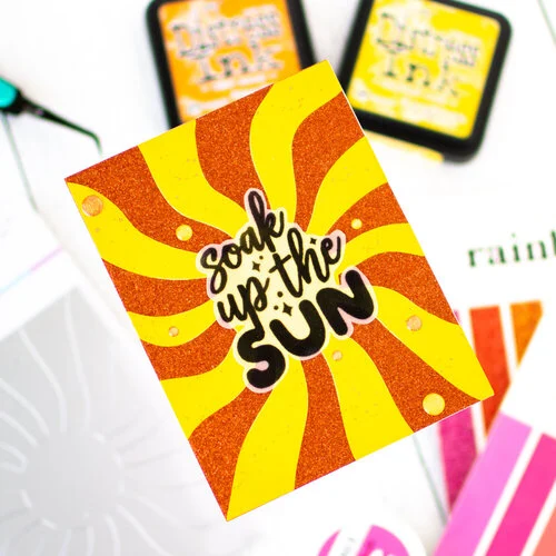 Scrapbook.com - Decorative Die Set - A2 Plate - Wavy Sun 3 Scrapbook.com - Decorative Die Set - A2 Plate - Wavy Sun