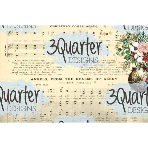 3Quarter Designs - December Wishes Collection - Card Kit