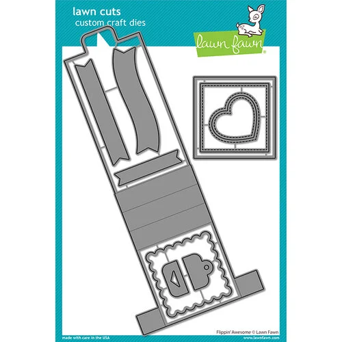 Lawn Fawn - Lawn Cuts - Dies - Flippin' Awesome 1 Lawn Fawn - Lawn Cuts - Dies - Flippin' Awesome