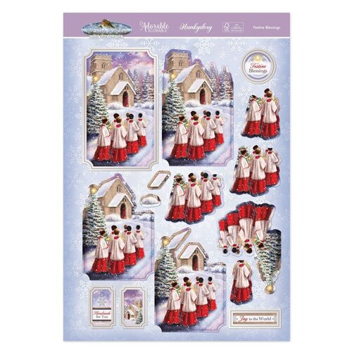 Hunkydory - Luxury Topper Set - Festive Blessings 2 Hunkydory - Luxury Topper Set - Festive Blessings
