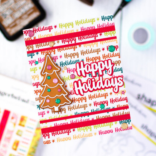 Scrapbook.com - Gingerbread - Patterned Cardstock Paper Pad - Double Sided - A2 - 4.25 x 5.5 - 40 Sheets 12 Scrapbook.com - Gingerbread - Patterned Cardstock Paper Pad - Double Sided - A2 - 4.25 x 5.5 - 40 Sheets