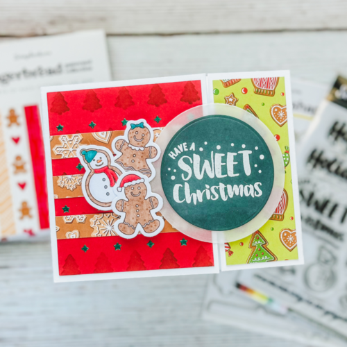 Scrapbook.com - Gingerbread - Patterned Cardstock Paper Pad - Double Sided - A2 - 4.25 x 5.5 - 40 Sheets 9 Scrapbook.com - Gingerbread - Patterned Cardstock Paper Pad - Double Sided - A2 - 4.25 x 5.5 - 40 Sheets