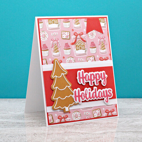 Scrapbook.com - Decorative Die Set - Gingerbread - Holiday Cookies 10 Scrapbook.com - Decorative Die Set - Gingerbread - Holiday Cookies