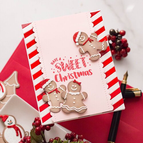 Scrapbook.com - Decorative Die Set - Gingerbread - Holiday Cookies 4 Scrapbook.com - Decorative Die Set - Gingerbread - Holiday Cookies