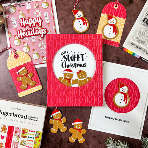 Scrapbook.com - Decorative Die Set - Gingerbread - Holiday Cookies 8 Scrapbook.com - Decorative Die Set - Gingerbread - Holiday Cookies