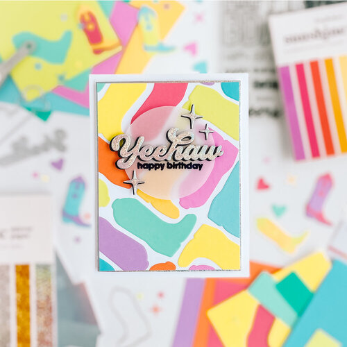 Scrapbook.com - Decorative Die Set - Yeehaw - Sentiments 7 Scrapbook.com - Decorative Die Set - Yeehaw - Sentiments
