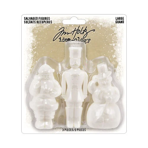 Idea-ology - Tim Holtz - Christmas - Salvaged Figures - Large 1 Idea-ology - Tim Holtz - Christmas - Salvaged Figures - Large
