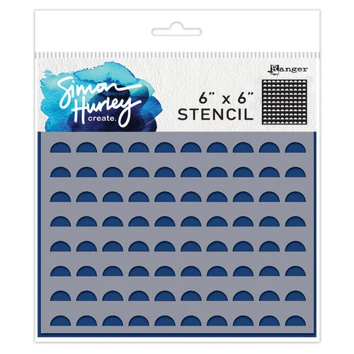 Ranger Ink - Simon Hurley - Stencils - Flip Flop Circles 1 Ranger Ink - Simon Hurley - Stencils - Flip Flop Circles
