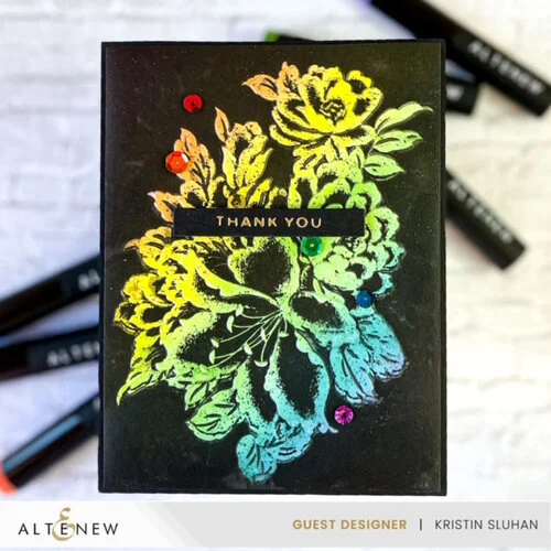 Altenew - Hot Foil Plate - Essential Sentiments 2 Altenew - Hot Foil Plate - Essential Sentiments