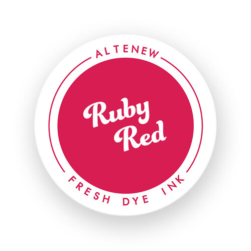 Altenew - Fresh Dye Ink Pad - Ruby Red 1 Altenew - Fresh Dye Ink Pad - Ruby Red