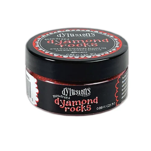 Ranger Ink - Dylusions Dyamond Rocks - Postbox Red 1 Ranger Ink - Dylusions Dyamond Rocks - Postbox Red