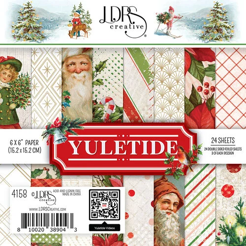 LDRS Creative - Yuletide Collection - 6 x 6 Paper Pack