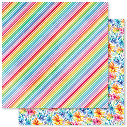 Paper Rose - 12 x 12 Collection Pack - Rainbow Twirl 2 5 Paper Rose - 12 x 12 Collection Pack - Rainbow Twirl 2
