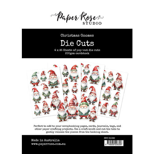 Paper Rose - Die Cuts - Christmas Gnomes 1 Paper Rose - Die Cuts - Christmas Gnomes