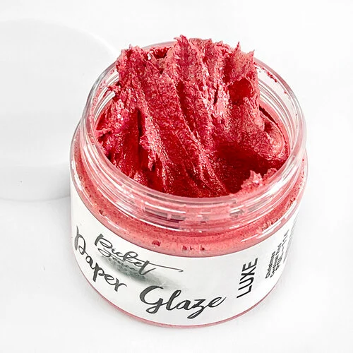 Picket Fence Studios - Paper Glaze - Luxe - Christmas Cardinal Red