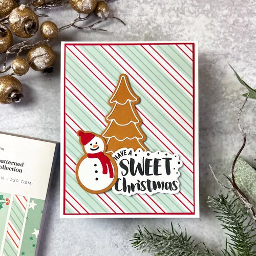 Scrapbook.com - Coordinating Die Set - Sweet Christmas