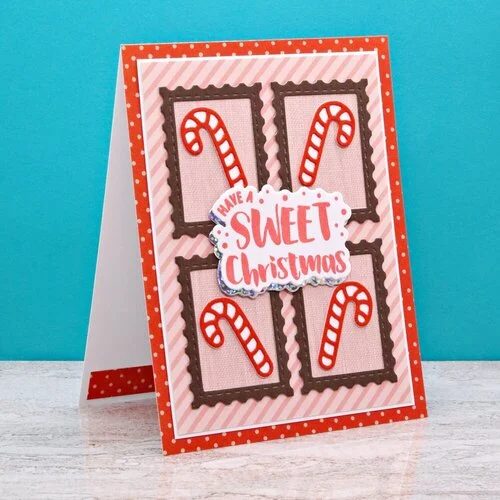 Scrapbook.com - Coordinating Die Set - Sweet Christmas