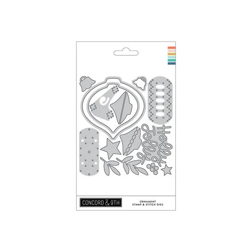 Concord and 9th - Christmas - Dies - Ornament Stamp and Stitch