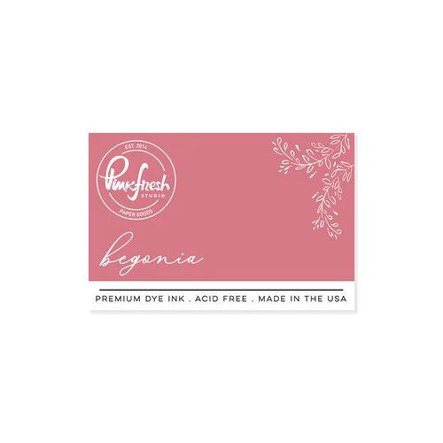 Pinkfresh Studio - Premium Dye Ink Pad - Begonia 1 Pinkfresh Studio - Premium Dye Ink Pad - Begonia