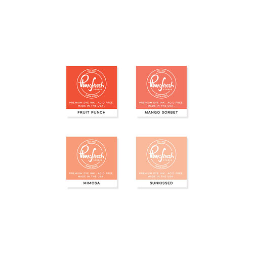 Pinkfresh Studio - Premium Dye Ink Cubes - Chasing Sunsets 1 Pinkfresh Studio - Premium Dye Ink Cubes - Chasing Sunsets