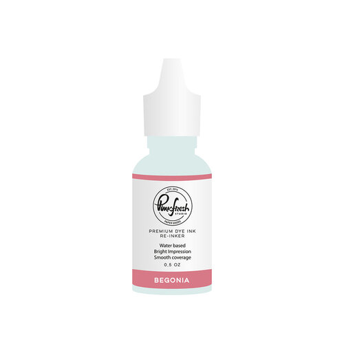Pinkfresh Studio - Premium Dye Reinker - Begonia 1 Pinkfresh Studio - Premium Dye Reinker - Begonia