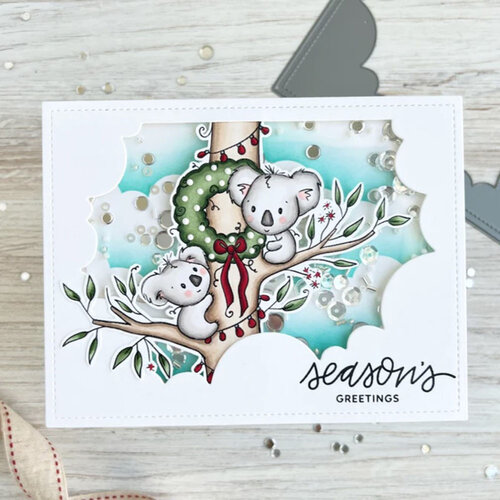 Paper Rose - Dies - Koala Christmas Tree 3 Paper Rose - Dies - Koala Christmas Tree