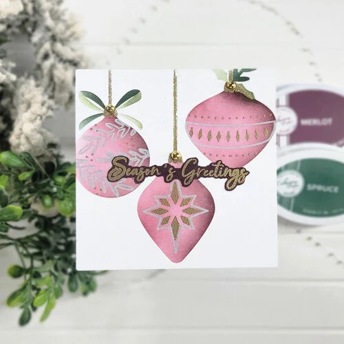 Sizzix - Layered Stencils - Ornaments