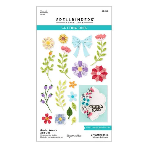 Spellbinders - Etched Dies - Garden Wreath Add-Ons 1 Spellbinders - Etched Dies - Garden Wreath Add-Ons
