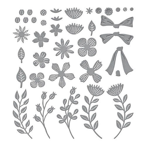 Spellbinders - Etched Dies - Garden Wreath Add-Ons 2 Spellbinders - Etched Dies - Garden Wreath Add-Ons