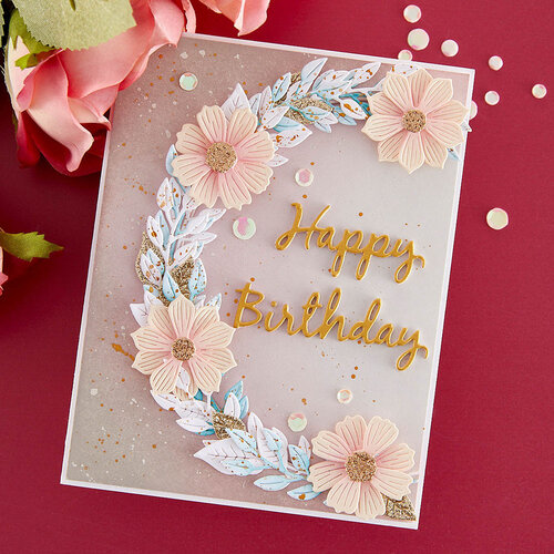 Spellbinders - Etched Dies - Garden Wreath Add-Ons 6 Spellbinders - Etched Dies - Garden Wreath Add-Ons
