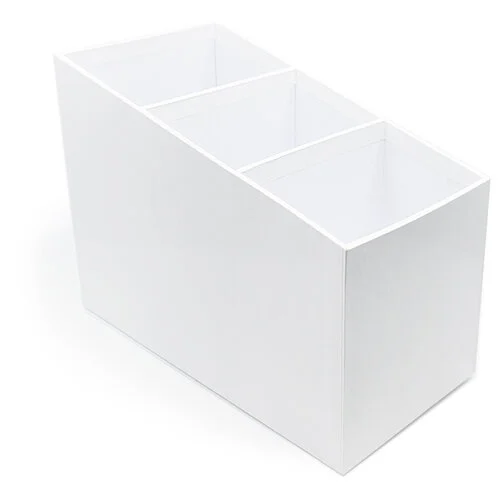 Scrapbook.com - Craft Room Basics - Tall Sticker Organizer - White