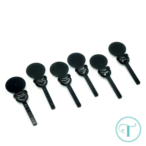 Trinity Stamps - Embellishments - Mini Cup Stoppers - Black 1 Trinity Stamps - Embellishments - Mini Cup Stoppers - Black