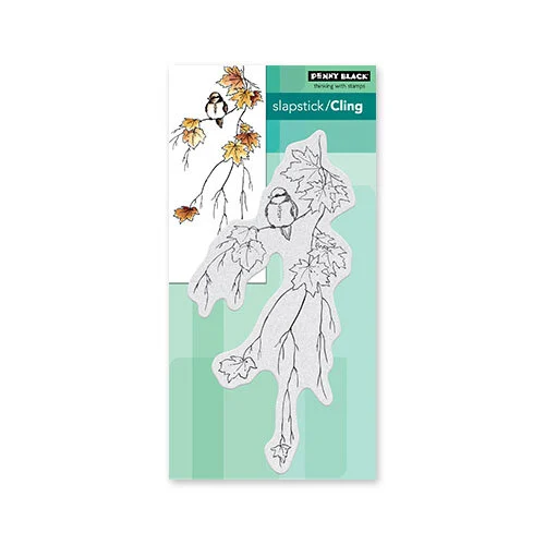 Penny Black - Autumn Collection - Cling Mounted Rubber Stamps - Autumn Masterpiece