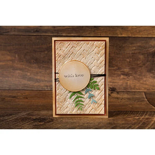 Sizzix - Tim Holtz - 3D Texture Fades - Embossing Folder - Intertwined 3 Sizzix - Tim Holtz - 3D Texture Fades - Embossing Folder - Intertwined
