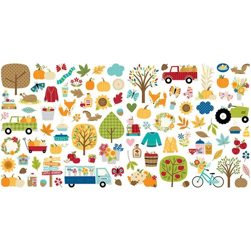 Bella Blvd - One Fall Day Collection - Ephemera - Icons